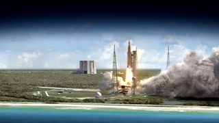 NASA anuncia la primera misión del SLS, el cohete que nos llevará a Marte